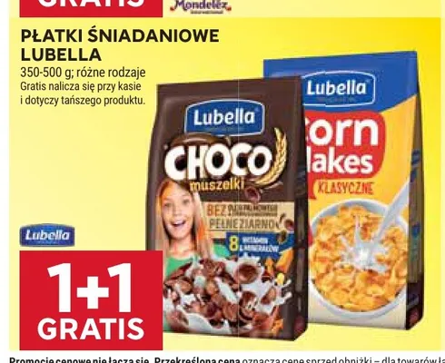 Płatki śniadaniowe Lubella Corn Flakes klasyczne promocja w Stokrotka