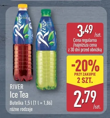 Ice Tea River promocja w Aldi