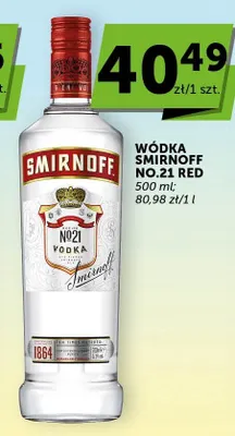 Wódka Smirnoff No.21 Red promocja w Euro Sklep