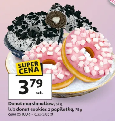 Donut cookies z papilotką promocja w Auchan