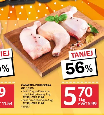 Ćwiartka z kurczaka promocja w Selgros