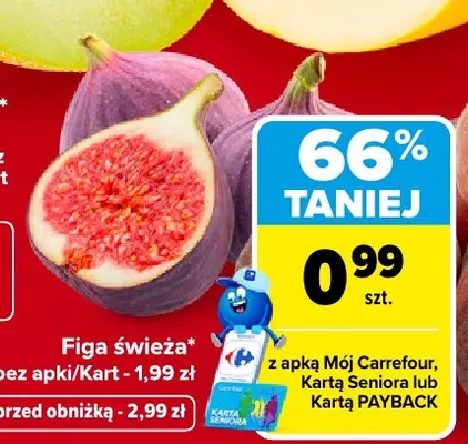 Figa świeża promocja w Carrefour