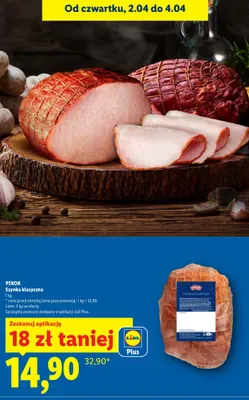 Szynka klasyczna promocja w Lidl