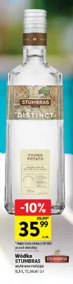 Wódka Stumbras promocja w Intermarche