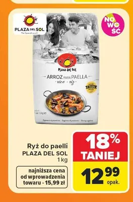 Ryż do paelli Plaza del Sol promocja w Carrefour
