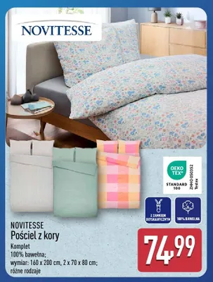 Pościel z kory promocja w Aldi