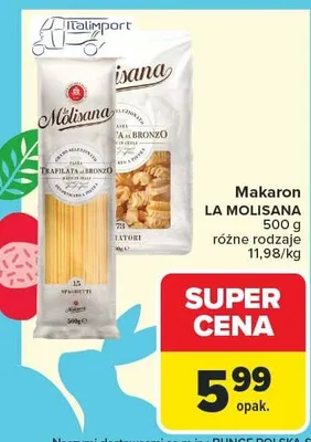Makaron różne rodzaje promocja w Carrefour