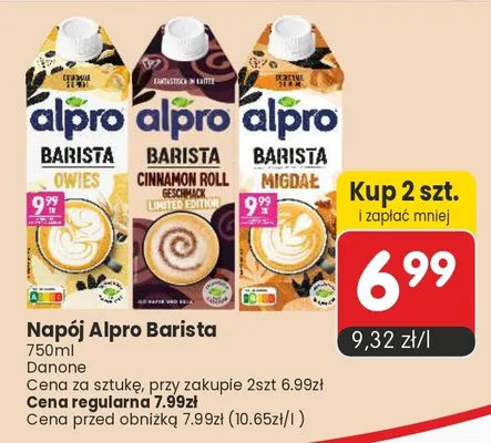 Napój Alpro Barista Owies promocja w Market Point