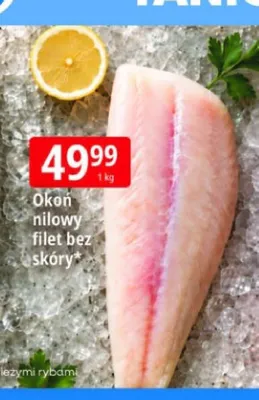 Okoń nilowy filet bez skóry promocja w Leclerc
