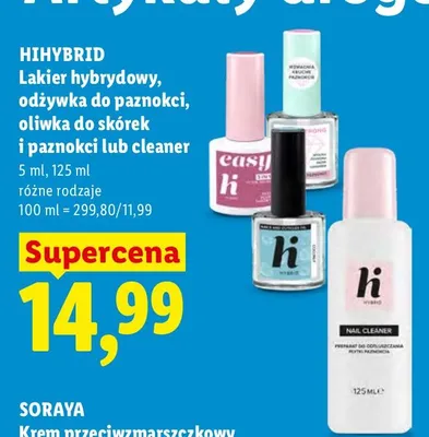 Cleaner do paznokci HiHybrid promocja w Lidl