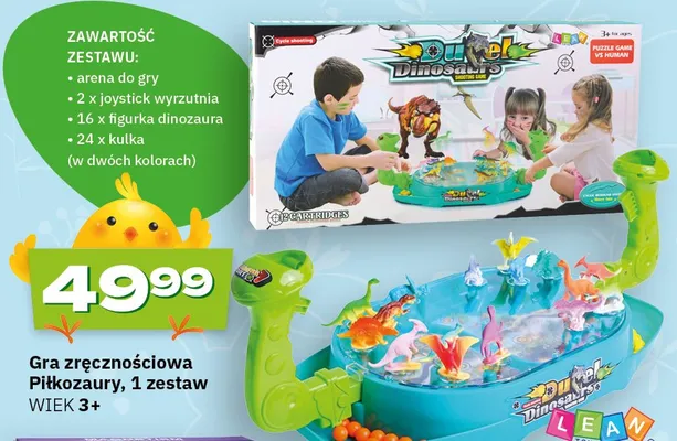Gra zręcznościowa Piłkozaury promocja w Twój Market