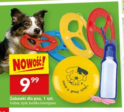 Zabawki dla psa frisbee 1szt. promocja w Twój Market