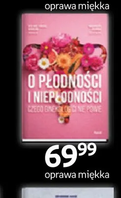 Książka O płodności i niepłodności oprawa miękka promocja w Empik