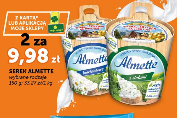 Serek twarogowy wybrane rodzaje promocja w ABC