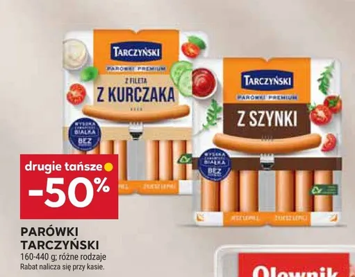 Parówki różne rodzaje promocja w Stokrotka