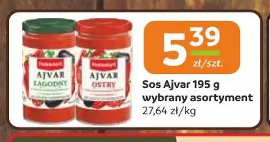 Sos Ajvar ostry Podravka promocja w Gama