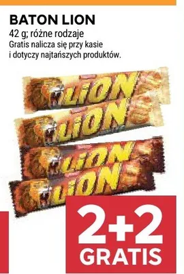 Baton Lion promocja w Stokrotka