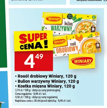 Rosół drobiowy Winiary promocja w Twój Market
