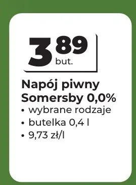Piwo bezalkoholowe Somersby 0,0% promocja w Odido