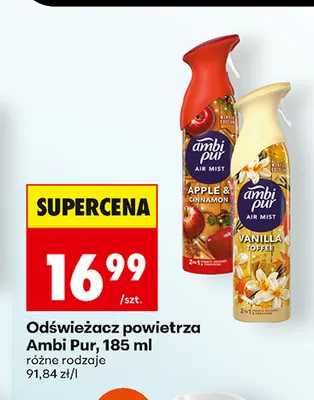 Odświeżacz powietrza Ambi Pur promocja w Biedronka