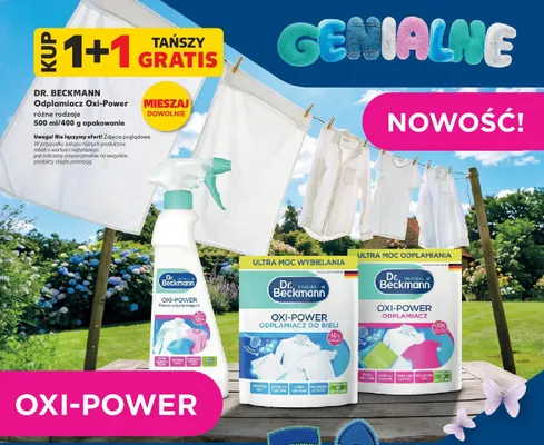 Piana odplamiająca Dr. Beckmann Oxi-Power promocja w Kaufland