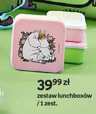 Zestaw lunchboxów Moomin promocja w Empik