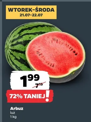 Arbuz promocja w Netto