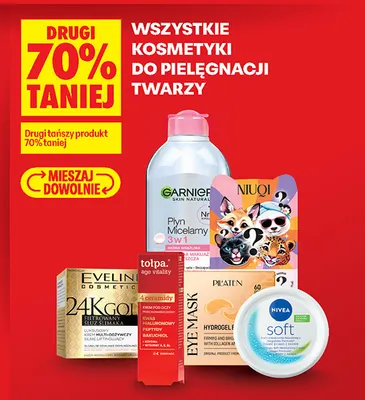 Hydrożelowe płatki pod oczy collagen Be beauty care promocja w Biedronka