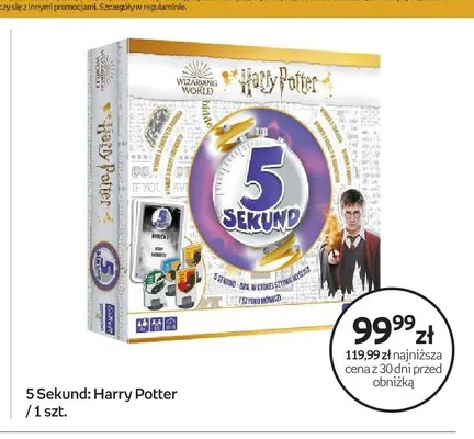 Gra planszowa 5 Sekund Harry Potter promocja w Empik