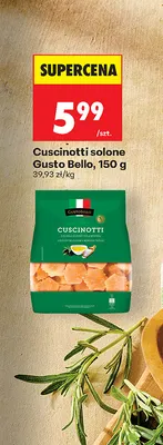 Cuscinotti solone Gusto Bello promocja w Biedronka