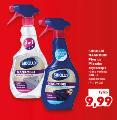 Płyn czyszczący Sidolux Nagrobki promocja w Kaufland