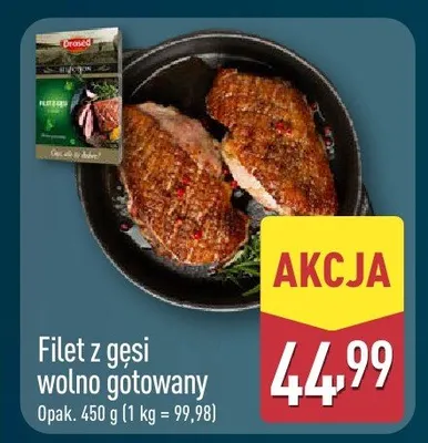 Filet z gęsi wolno gotowany Aldi promocja w Aldi