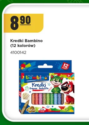 Kredki Moje Bambino 12 kolorów promocja w MR. DIY