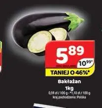 Bakłażany promocja w Delfin