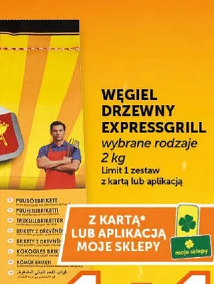 Węgiel drzewny ExpressGrill wybrane rodzaje promocja w Groszek
