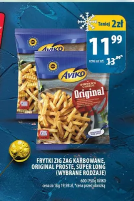 Frytki Original proste Aviko promocja w Arhelan