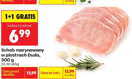 Schab marynowany w plastrach Duda promocja w Biedronka