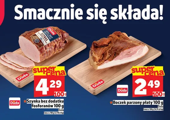 Boczek parzony płaty promocja w TOPAZ