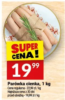 Parówka cienka promocja w Twój Market
