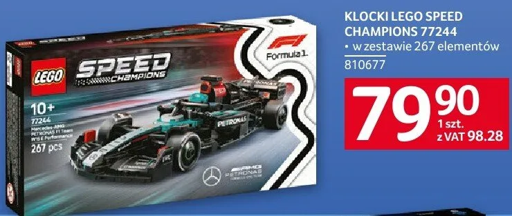 Klocki LEGO SPEED CHAMPIONS 77244 promocja w Selgros