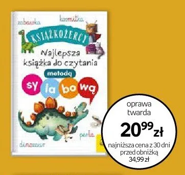 Książka Najlepsza książka do czytania metodą sylabową oprawa twarda promocja w Empik
