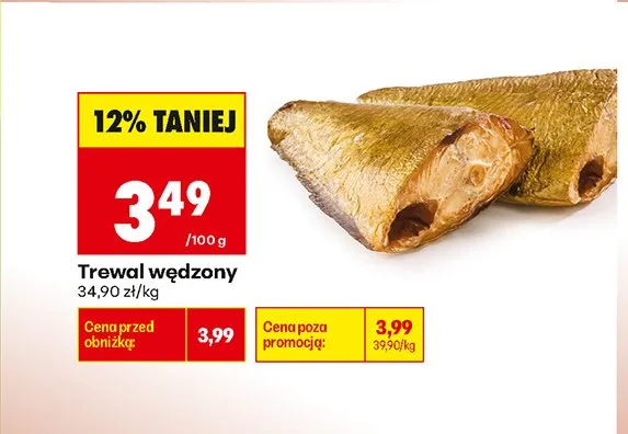 Trewal wędzony promocja w Biedronka