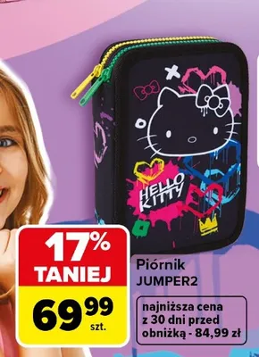 Piórnik Jumper2 CoolPack Hello Kitty promocja w Carrefour