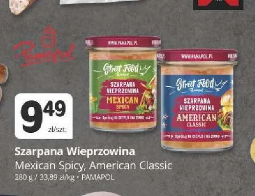 Szarpana wieprzowina American Classic Pamapol promocja w Marketvita
