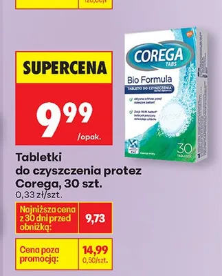 Tabletki do czyszczenia protez promocja w Biedronka