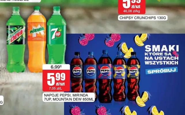 Napój gazowany Mountain Dew promocja w Bingo