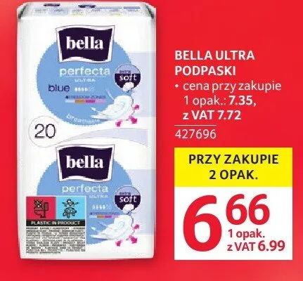 Podpaski BELLA Ultra promocja w Selgros