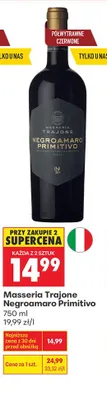 Wino Negroamaro Primitivo promocja w Biedronka