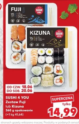 Zestaw sushi Fuji Sushi 4 You promocja w Kaufland