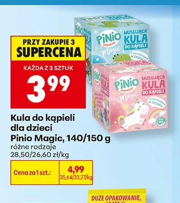 Kula do kąpieli dla dzieci Pinio Magic promocja w Biedronka